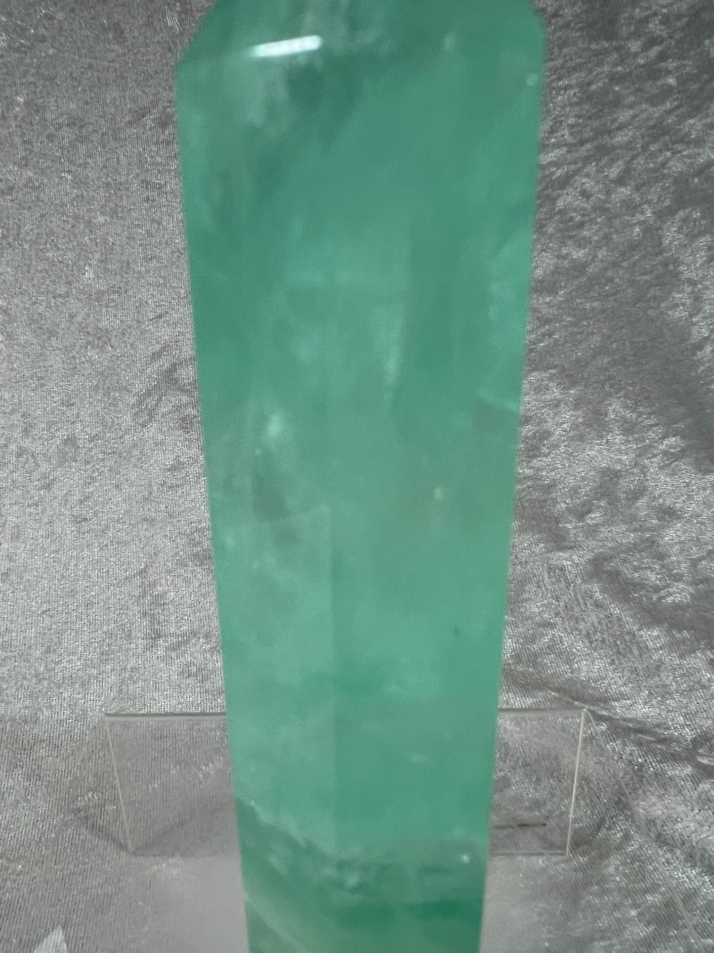 Fluorite Lake Water Crystal Tower. Stunning Large Baja Blast Fluorite Tower.
