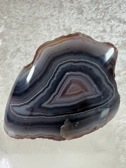 Red Sashe River Agate Freeform. Semi Polished Freeform From Zimbabwe. Gorgeous Rare Display Crystal