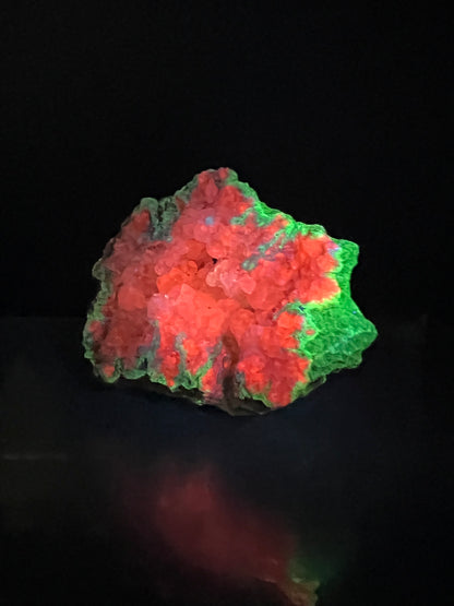 Watermelon Calcite Specimen. New Discovery From Argentina. Stunning UV Reactive Display Crystal.