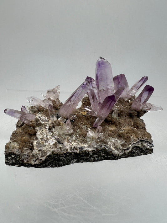 Veracruz Amethyst Display Cluster. Gorgeous Deep Purple High Quality Specimen. World Famous Rare Amethyst