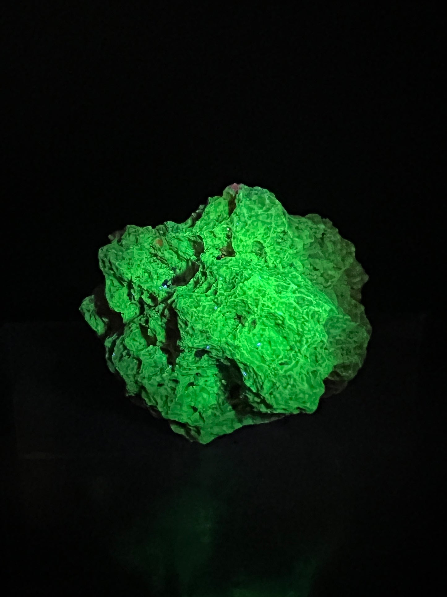 Watermelon Calcite Specimen. New Discovery From Argentina. Stunning UV Reactive Display Crystal.