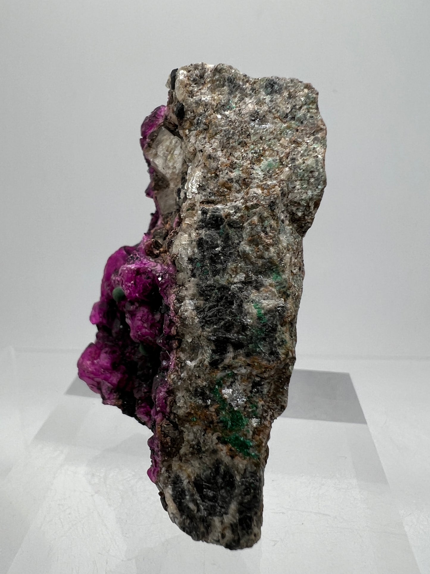 Salrose And Ball Malachite Specimen. Amazing Bright Colors And Crystals. Stunning Cobaltion Dolomite Specimen From The Congo.