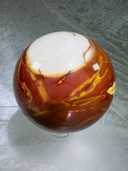 Mookaite Crystal Sphere. 77mm. Amazing Rare Colors. High Quality Collectors Sphere.