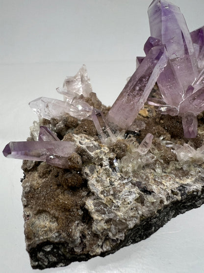 Veracruz Amethyst Display Cluster. Gorgeous Deep Purple High Quality Specimen. World Famous Rare Amethyst