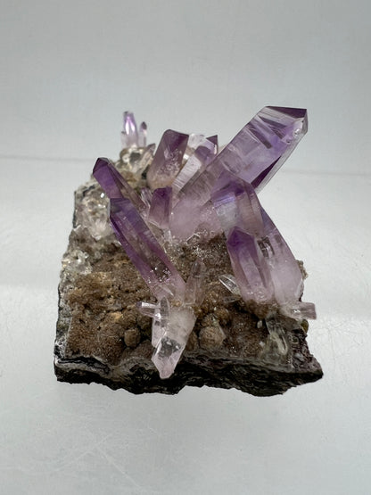 Veracruz Amethyst Display Cluster. Gorgeous Deep Purple High Quality Specimen. World Famous Rare Amethyst