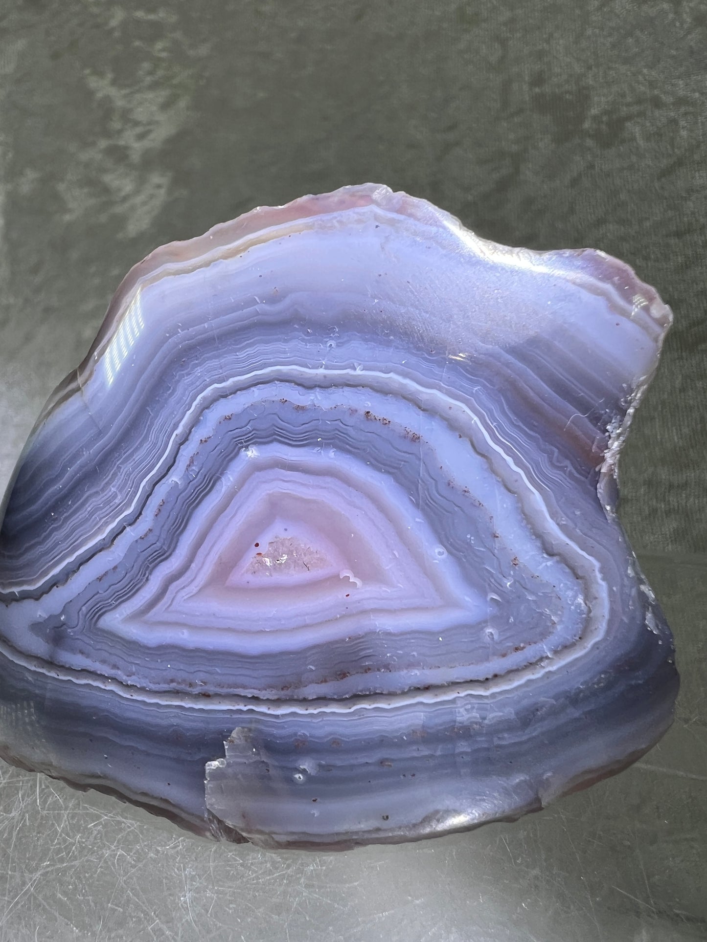 Red Sashe River Agate Freeform. Semi Polished Freeform From Zimbabwe. Gorgeous Rare Display Crystal