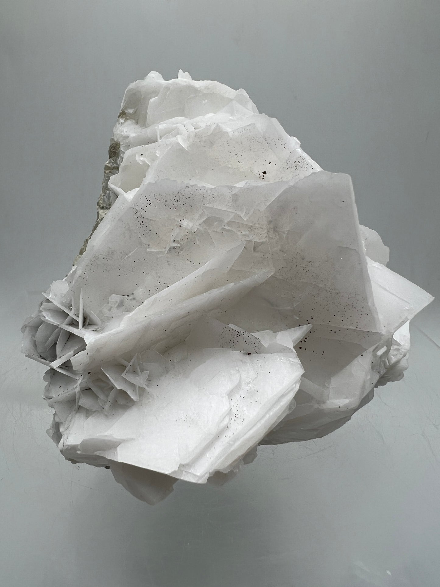 White Rose Bladed Calcite. Stunning Angel Calcite Specimen. High Quality Display Calcite.