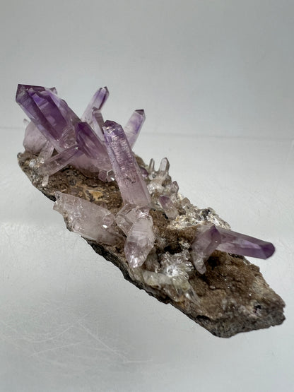 Veracruz Amethyst Display Cluster. Gorgeous Deep Purple High Quality Specimen. World Famous Rare Amethyst