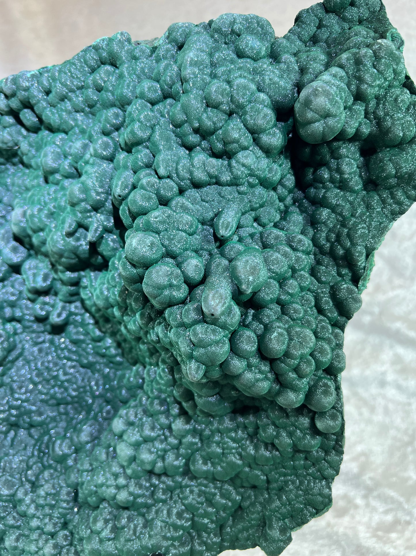 Malachite Museum Quality Specimen. Huge Velvet Malachite Plate. One Of A Kind Specimen From The Congo.