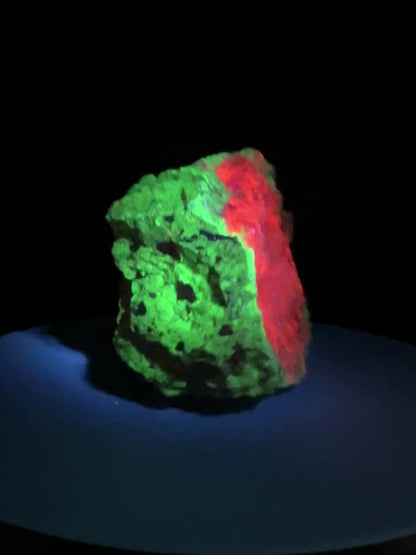 Watermelon Calcite Specimen. New Discovery From Argentina. Stunning UV Reactive Display Crystal.